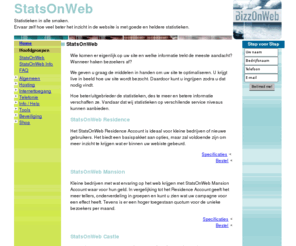 statsonweb.com: com - BizzOnWeb Landingpage
