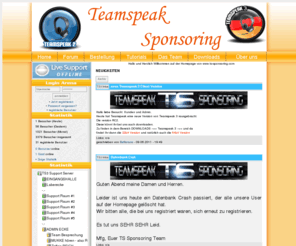 ts-sponsoring.com: TS Sponsoring v4 - Neuigkeiten
Clanpage using webSPELL 4 CMS