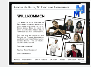 achimmentzel.com: Mentzel Media Management
Ihre Onlineseiten für Veranstaltungen, Entertainment und Photographie. Hier können Sie direkt Achim Mentzel buchen.Alle Informationen, updates und News nur hier!