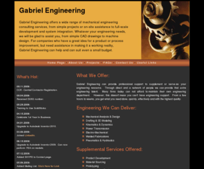 gabriel-engineering.com: Gabriel Enginering
engineering design and consulting