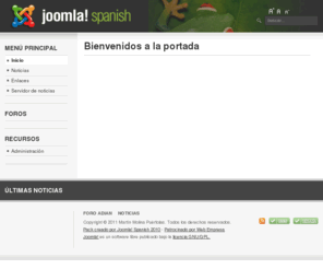 martinmp.es: Bienvenidos a la portada
Joomla! - el motor de portales dinámicos y sistema de administración de contenidos