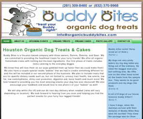 organicbuddybites.com: Houston Organic Dog Treats
Organic Buddy Bites