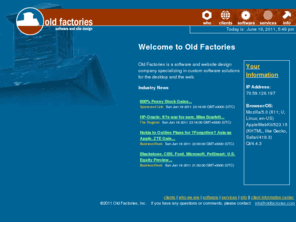 sequentialsoftware.com: Old Factories software and website design
Software and Website Design Firm