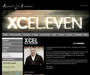 xcelconference.com: ALM : Conferences : Xcel :
Abundant Life Ministries, Bradford, England is one of the UKs largest and fastest growing churches. The church has awesome praise and worship and is God centred, Purpose driven and People empowering.