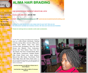 Alimahairbraiding Com African Hair Braiding Salon In Washington