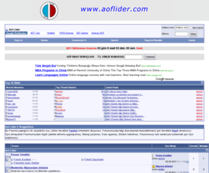 aoflider.com: Aof Lider - vBulletin
Aöf,Aof ders notlar,Aof çıkmıs soruları,Aöf bütünleme sınavların web sitesidir