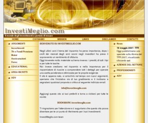 investimeglio.com: InvestiMeglio.com - Investimenti a portata di mouse
