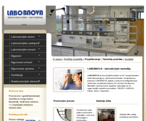 labobnova.com: LABOBNOVA - laboratorijski nameštaj
Laboratorijski nameštaj, radne ploče, radni stolovi, sudopere, ormani, digestori, sigurnosni ormani