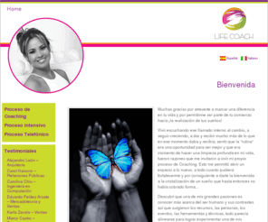 lifecoach.com.mx: Life Coach
El Coaching de Vida o Life Coaching es una herramienta de crecimiento personal para apoyar a todo ser humano a reconocer su máximo potencial. María Murillo, Coach certificada por la International Coaching Community of London apoya, inspira y motiva a sus clientes a trascender obstáculos y diseñar la vida que verdaderamente desean, meediante procesos personalizados con ejercicios prácticos y reveladores de su pasión, misión, metas y los caminos para crear una nueva realidad en sus vidas.