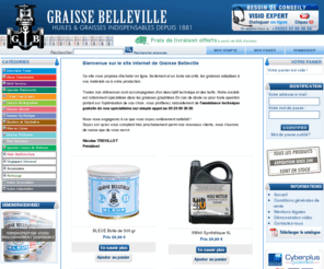 lub4you.biz: GRAISSE BELLEVILLE - Vente en ligne de graisses et huiles industrielles - Lubrifiants industriels depuis 1881- Spcialiste des graisses Graphites - Graisse Graphite spciale tanchit  Graisse graphite spciale friction mcanique - Graisse Belleville
Grand choix de lubrifiants Graisse Belleville (graisses et huiles) de haute qualit et  des prix trs comptitifs, vente en ligne. Filiale au Maroc  Casablanca. Notre tiquette Bleue est une Graisse graphite, graisse  base de paillettes de graphite pour une tanchit totale  des tempratures ultra hautes. Notre tiquette Rouge est  base de poudre micronise de graphite pour des frictions mcaniques  haute temprature. Dans notre gamme vous retrouvez galement une graisse spciale roulements, rfrence Perfect, ainsi quune graisse multifonctions, rfrence Celtia. Nous proposons aussi des graisses spciales contact alimentaire, des graisses biodgradable, des graisses silicone, des graisses synthtiques, des graisses au bisulfure de molybdne, des graisses conductrices  base de cuivre.