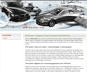 pkw-kaufen.com: PKW-Kaufen.com
Der Auto- & PKW-Blog