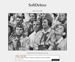 softdeluxe.org: SoftDeluxe - Back in the USSR
SoftDeluxe - Back in the USSR