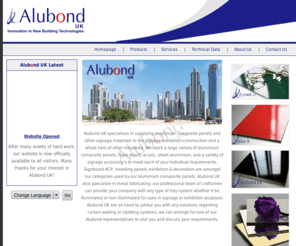 alubonduk.com: Alubond UK - Home
Alubond UK Ltd specializes in supplying aluminium composite panels and other signage materials to the signage-exhibition-construction and a whole host of other industry's.