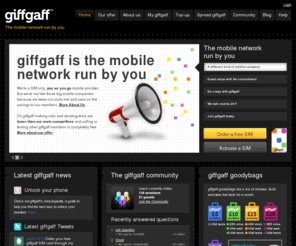 giffgaff.com: Free SIM Cards | Unlimited Mobile Internet and Texts | giffgaff
Get 250 minutes, unlimited texts and unlimited mobile Internet for only £10 with giffgaff.