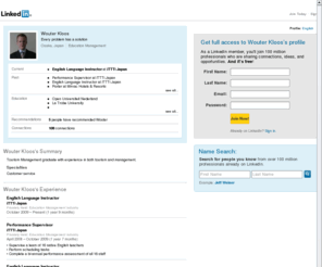 wouterkloos.com: Wouter Kloos  | LinkedIn
View Wouter Kloos's professional profile on LinkedIn.  LinkedIn is the world's largest business network, helping professionals like Wouter Kloos discover inside connections to recommended job candidates, industry experts, and business partners.