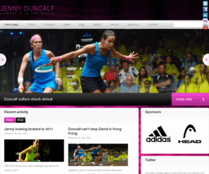 jennyduncalf.com: Jenny Duncalf | The world No2 squash player from Harrogate, England
