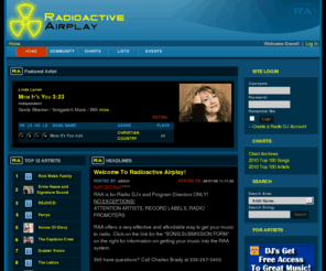 charlesbrady.com: Welcome to Radioactive Airplay!
Radioactive Airplay Provides Music For Radio Stations For Broadcast Purposes