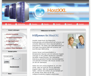 hostxxl.net: HostXXL - Qualitätshosting zum Discountpreis
