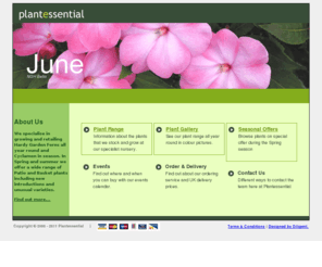 plantessential.com: Plantessential - Plant Nursery uk, Specialist grower, Ferns, Pelargoniums, Cyclamen,  Unusual Plant Varieties
Plantessential are a specialist plant grower and nursery who grow and retail Hardy Garden Ferns all year round and Cyclamen in season. In Spring and summer we offer a wide range of Patio and Basket plants including new introductions and unusual varieties.