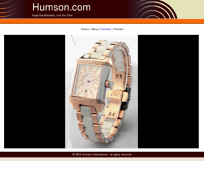 humson.com: Humson International - Ventiss Ceramic Watches - Home
Ventiss ceramic watches - by Humson International. We manufacture and sell ceramic watches. Our latest and newest design is called Ventiss ceramic watches. With Ventiss, you get a great and fashionable ceramic watch at a very affordable price. 