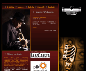 jazzcaffe.com.pl: Collosseum Jazz Caffe - Strona główna
Strona Jazz Caffe w Wrocławiu