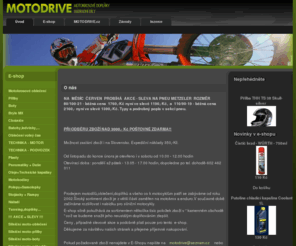 motodrive.cz: Úvod - www.motodrive.cz
MOTODRIVE