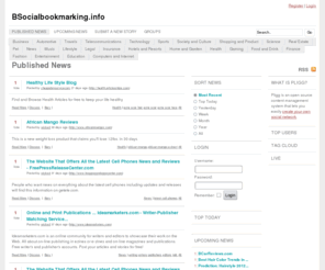 bsocialbookmarking.info: BSocialbookmarking.info - Your Source for Social News and Networking
Pligg is an open source content management system that lets you easily <a href='http://www.pligg.com'> create your own social network</a> .