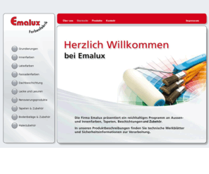 emalux.de: Emlaux GmbH - Farbenfabrik
Emlaux GmbH - Farbenfabrik