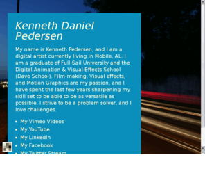 kennethdpedersen.com: Kenneth Pedersen's Homepage
Kenneth pedersen