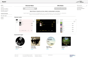 mixtoyou.com: myx2u online-shop
Myx2U: a downloadportal & homepage-project for musicians & labels. Own a self controlled shop and mini-site to spread news and sell your music! Musiclovers can buy straight from artists! For all kinds of good music. Like Electronica, Rock, Reggae, Jazz, Punk, Indie, House, Techno, Dub, Minimal etc.