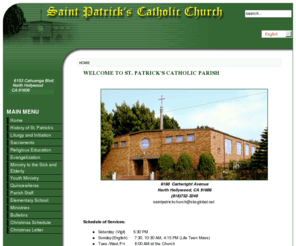 saintpatrickcatholicchurch.com: Saint Patrick Catholic Church
Saint patrick catholic church