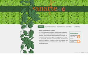 sanarte.org: Sanarte: el área de salud de la ONG Culturas Unidas
Sanarte es el área de salud de la ONG Culturas Unidas