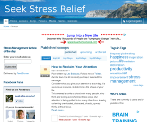 seekstressrelief.com: SeekStressRelief | path to better future
