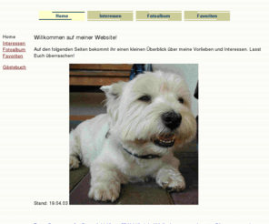 helfenbrunn.info: Homepage Franz Gauser Helfenbrunn Gemeinde Kirchdorf a.d. Amper Kreis Freising - Bayern
Dies ist eine private Homepage über mich, meine Familie, mit Links zu Freunden und Bekannten.In dieser Homepage sind meine Hobbys und Interessen beschrieben. Sowie ein Überblick aus der Gemeinde Kirchdorf an der Amper Ortsteil Helfenbrunn. 