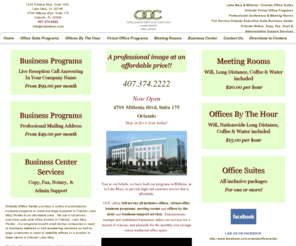 lakemaryofficesuite.com: Orlando Lake Mary Millenia Virtual Offices Suites, Orlando Lake Mary Office Space, Orlando Lake Mary Meeting Rooms and Conference Room Venues
Orlando Office Center , Orlando FL, Lake Mary FL, Millenia, serviced office space for rent, virtual offices, meeting and conference rooms