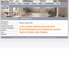 physiovision.com: Die Praxis - Physio-Vision
Meine Homepage