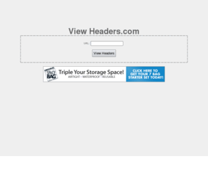 viewheaders.com: View Headers.com
View response headers from any website with this simple, free web-based utility