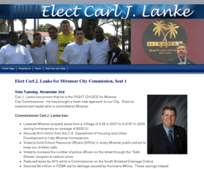 carllanke.com: Home Page
Carl J. Lanke