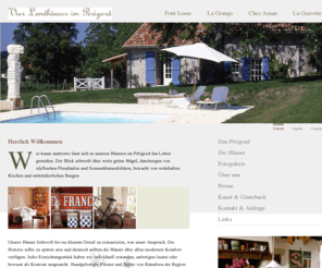 dordogne-ferienhaus.com: Vier Landhäuser im Périgord | Willkommen
Vier Landhäuser im Périgord