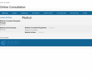 onlineconsultations.com: Medical
Contact an online doctor to ask for online medical advice, an online lawyer to ask for online legal advice. Ask a doctor, lawyer or financial advisor for advice.