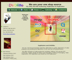 videoduplicators.com: Welcome to the Colberg Company, Video Duplicators and DVDRite.
