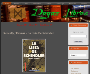 dagazlibros.com: Dagaz Libros
Libros gratis, audiolibros gratis, descargas gratis, descargar gratis, descargar libros gratis, descargar audiolibros gratis