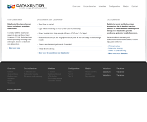 data-xentre.biz: Welkom bij DataXenter
DataXenter ontwerpt, bouwt en beheert modulaire datacenters