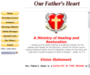 our-fathers-heart.org: Our Fathers Heart
Our Fathers Heart