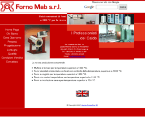 forno-mab.com: Forno Mab - Forni elettrici per industria, laboratorio, ricerca
Forno MAb: muffles and chamber furnaces up to 1800 °C.  We are in  Ponte Sesto di Rozzano - Milano