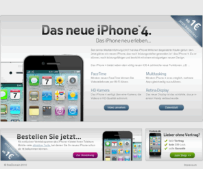 namensartikel.com: Das neue Apple iPhone 4 - Das iPhone neu erleben!
Das neue Apple iPhone 4 ist das beste iPhone, das es je gab - Jetzt informieren und bestellen! Noch mehr Funktionen und ein neuartiges Design machen es zum leistungsstärksten Smartphone der Welt.