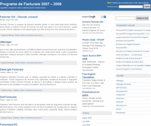 program-facturare.com: Programe de Facturare 2007 – 2009
