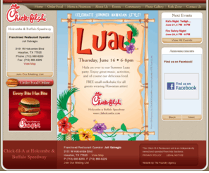 cfaholcombe.com: Chick-fil-A: Holcombe & Buffalo Speedway
Chick-fil-A: Holcombe & Buffalo Speedway