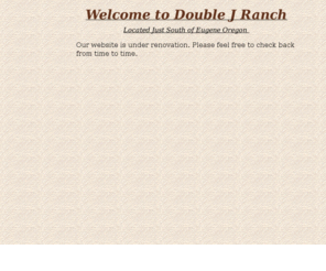 doublejranch.com: Welcome to Double J Ranch
