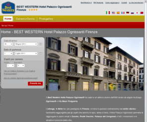 hotel-ognissanti-florence.com: Hotel Palazzo Ognissanti Firenze - Best Western Italia -  Prenota Albergo Centro Firenze
Hotel Palazzo Ognissanti: non AL centro ma IL centro di Firenze. Edificio storico, albergo 4 stelle e una miriade di servizi. Prenota